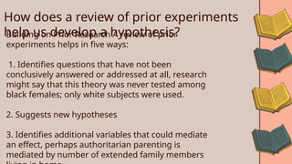 Prior Research Literature.pptx Research Methods in Psychology | PPTX