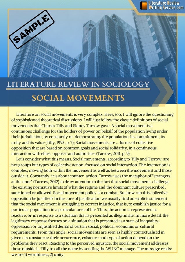 historical sociology literature review