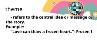 Literature and the Elements of the Story | PPTX