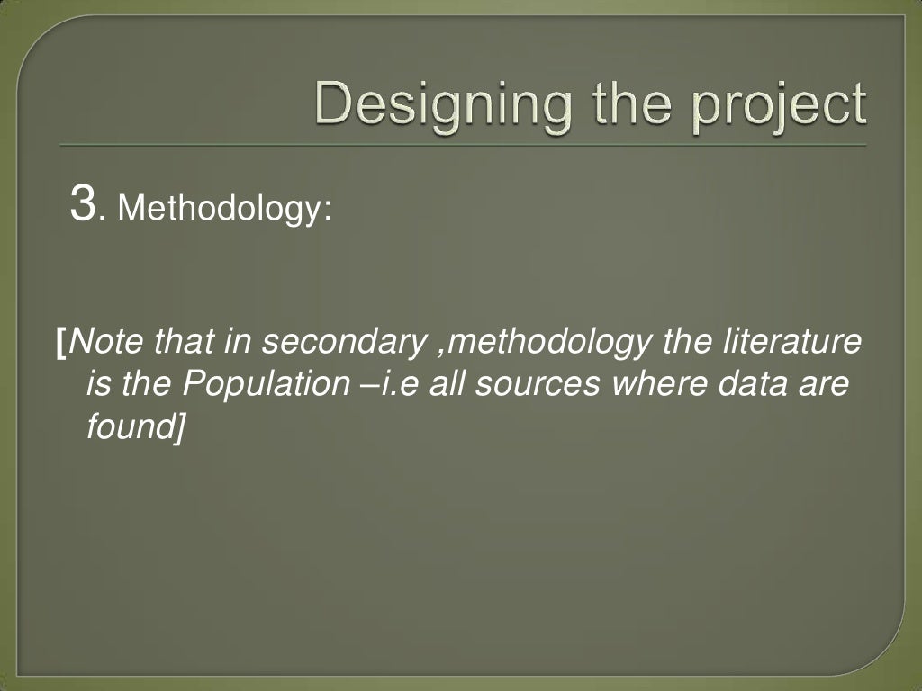 Literature review methodology picture