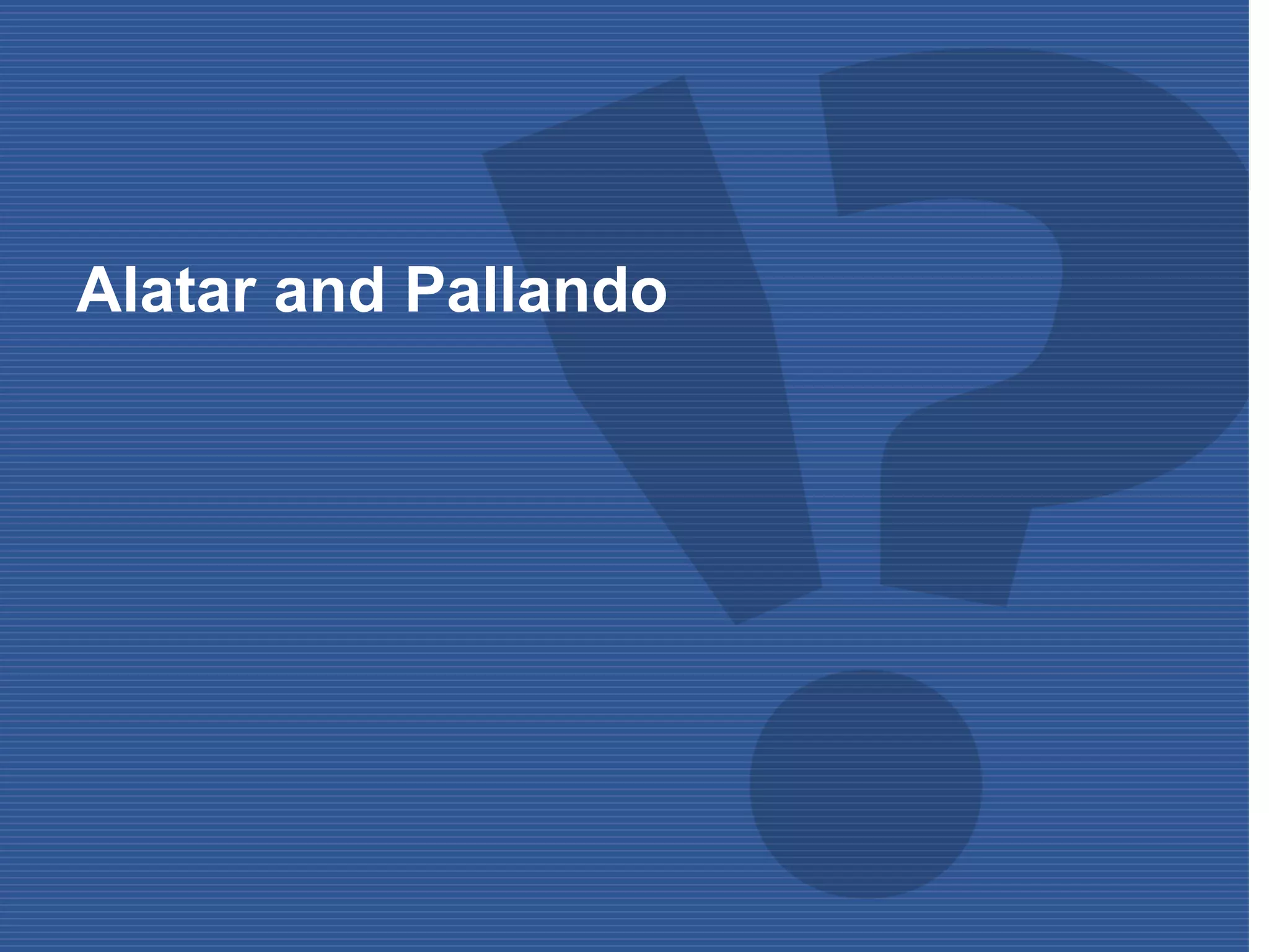 Alatar and Pallando
 