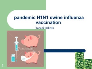 pandemic H1N1 swine influenza
            vaccination
            Tahani Bakhsh




1
 