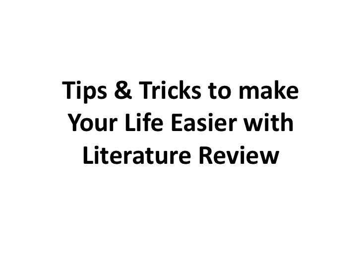 endnote literature review endnote literature review