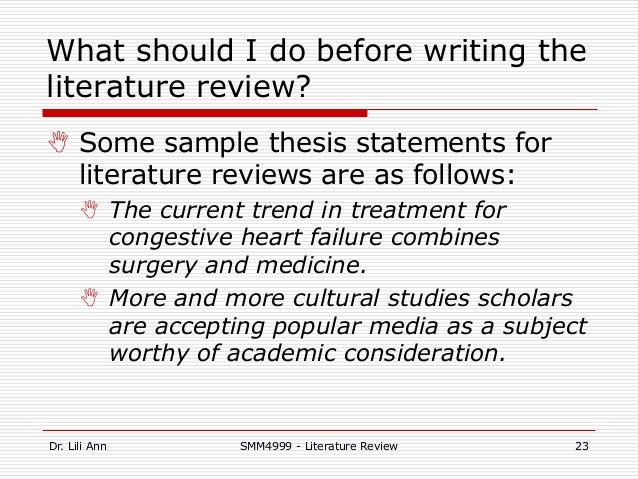 Literature Review