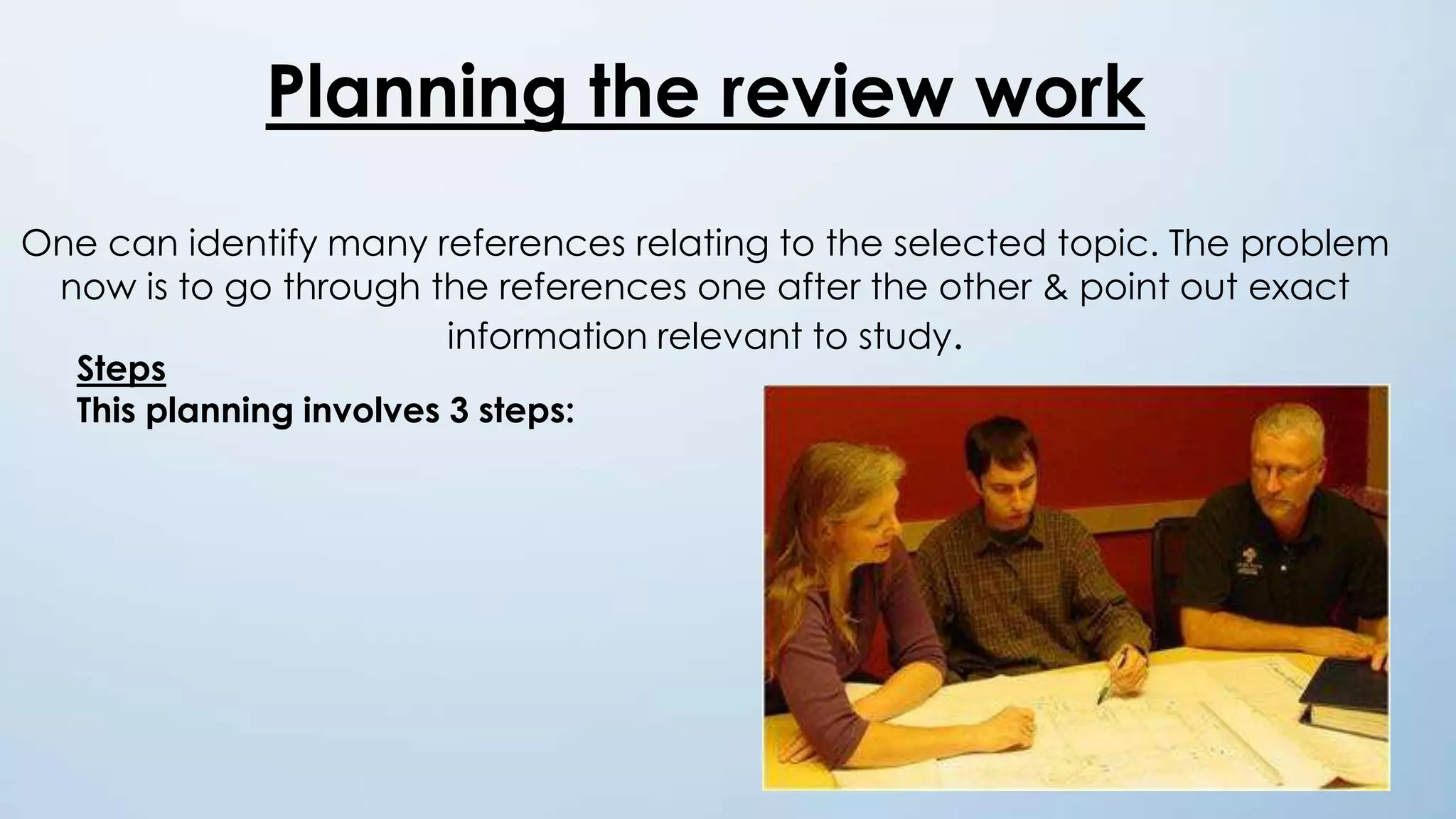Literature review in research methodology | PPTX