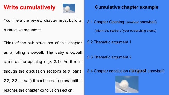 what is cumulative dissertation