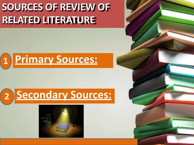 state four sources of literature review