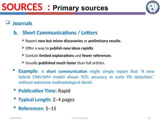Short Comm Journal Example Literature Review and research gaps.pptx