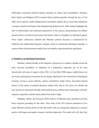 Constructivist Critical Discourse Analysis of Modality and Ideology in ...