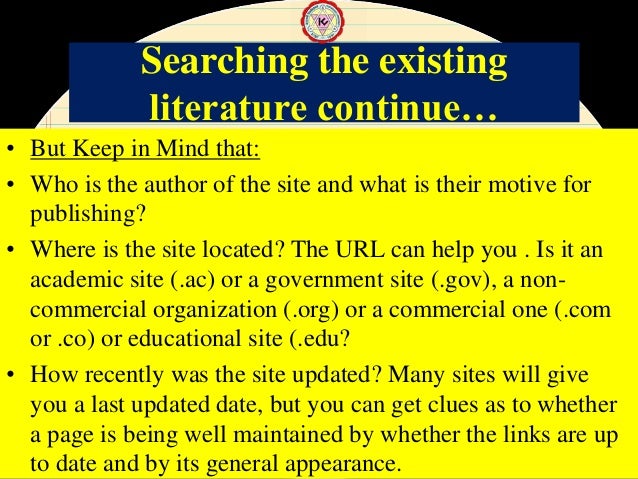 Structured literature review image