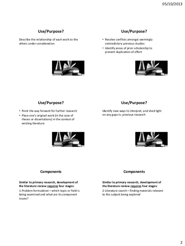 How should i write my literature review