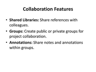 Article Reference Collaboration Example Literature Review Basics and Understanding Reference Management.pptx
