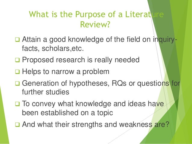 Literature review strengths and weaknesses examples image