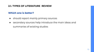Effective Review Methods Literature Review - How to write an effective review | PDF