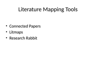 Litmaps Vs. Research Rabbit Literature_Review_Information_Communication.pptx