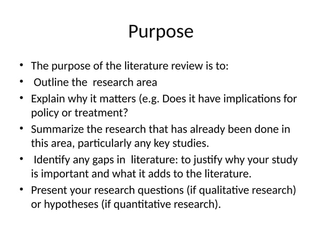 WHAT IS LITERATURE REVIEW IN RESEARCH METHODOLOGY PPT visual data 5
