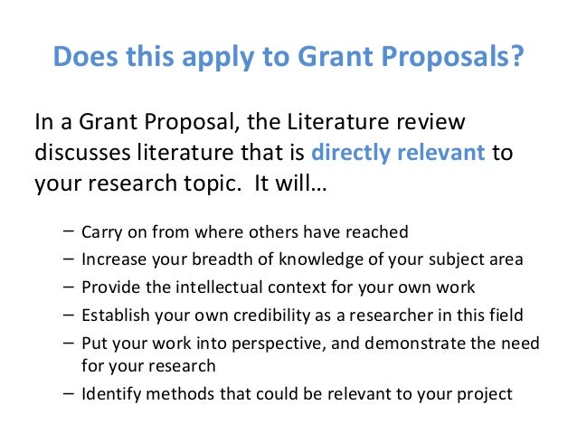 Preliminary literature review concept paper example picture