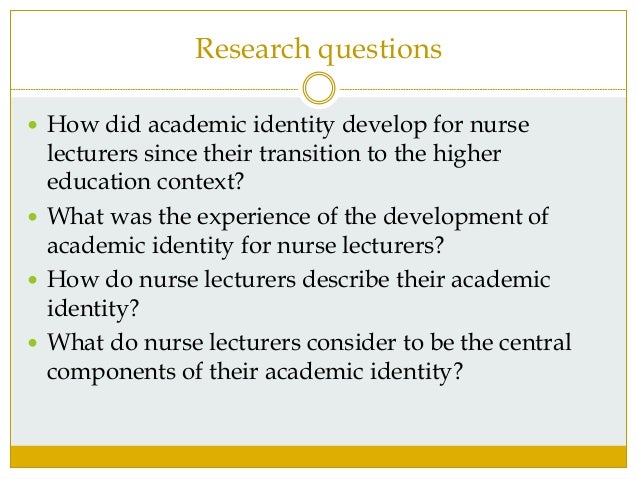 Academic Identity: A Modern Perspective – VNJQN