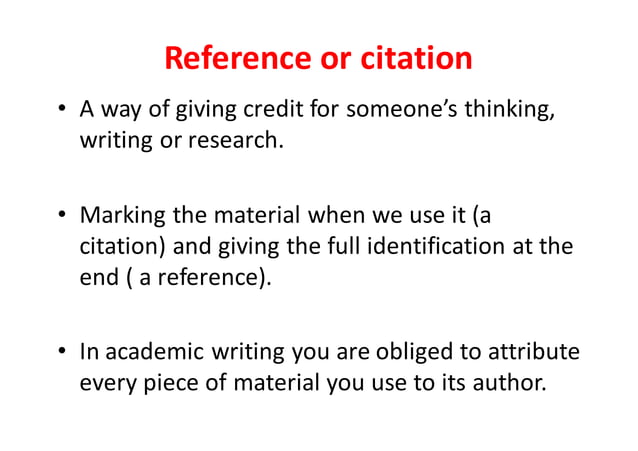Literature review and referencing | PDF