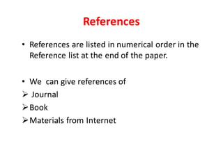 Literature review and referencing | PDF