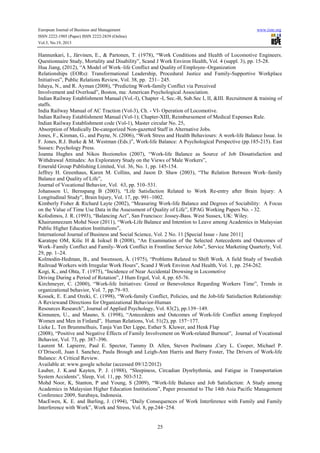 Literature review report on work-life balance of loco-pilots (railway ...