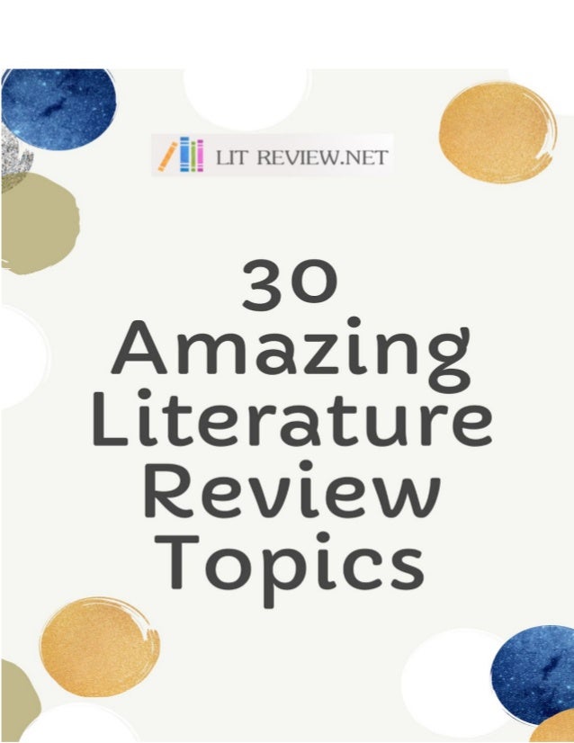 literature review topics for students