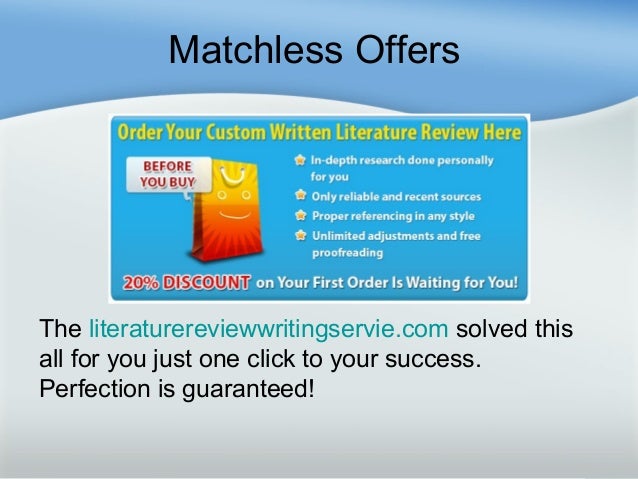 Literature review writing service 24 7