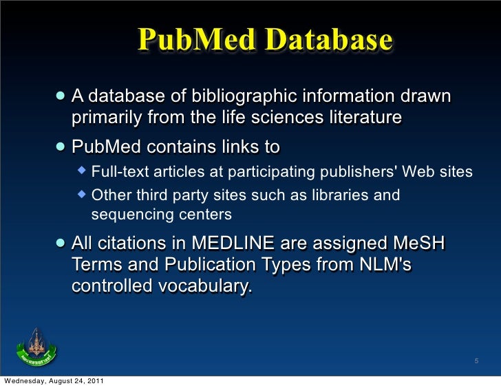 Literature Search PubMed