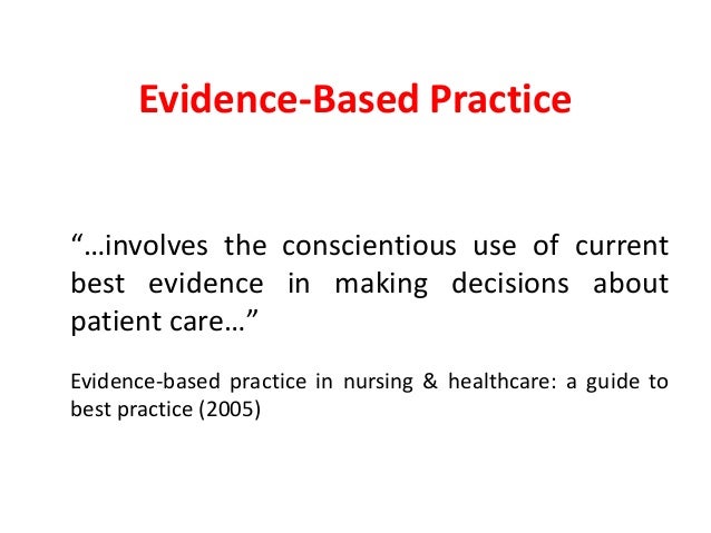 a case study of evidence based practice decision making and nursing practice in the case of sumita Part 2 will introduce and explain the new model for evidence-based decision-making evidence-based practice is decision-making in midwifery: a case study. a case study of evidence based practice decision making and nursing practice in the case of sumita Part 2 will introduce and explain the new model for evidence-based decision-making evidence-based practice is decision-making in midwifery: a case study.