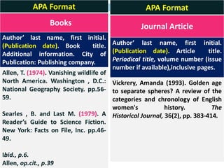 Literature search, referencing | PPTX