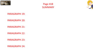 Page 418
SUMMARY
PARAGRAPH 19:
PARAGRAPH 20:
PARAGRAPH 21:
PARAGRAPH 22:
PARAGRAPH 23:
PARAGRAPH 24:
 