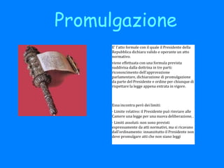 Promulgazione
 