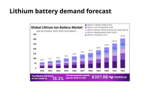 Lithium battery demand forecast
 