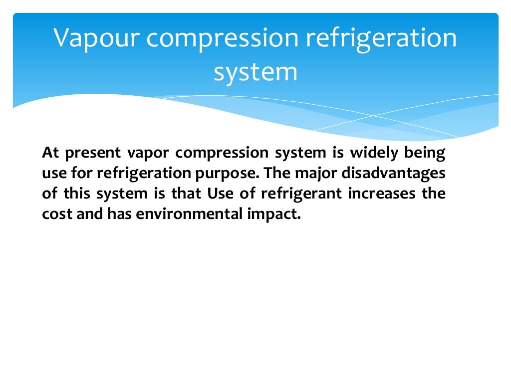 Lithium bromide absorption refrigeration system