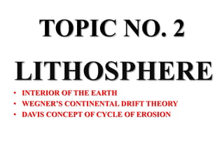Lithosphere (1) | PPTX
