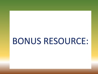 51
BONUS RESOURCE:
 