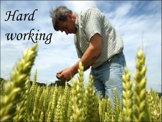 Hard
working

 