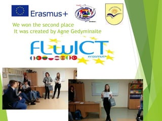 We won the second place
It was created by Agne Gedyminaite
 