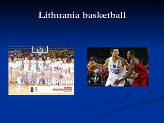 Lithuania basketball 