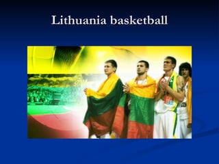 Lithuania basketball 