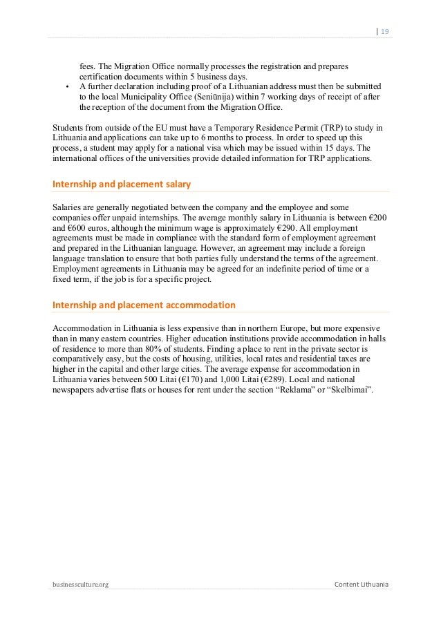 lithuanian business culture guide learn about lithuania lithuania address format