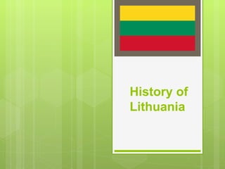History of Lithuania 