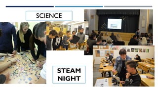 SCIENCE
STEAM
NIGHT
 