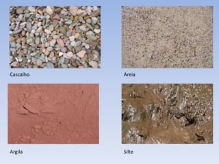 RochasDetríticas:Não consolidadasConsolidadas