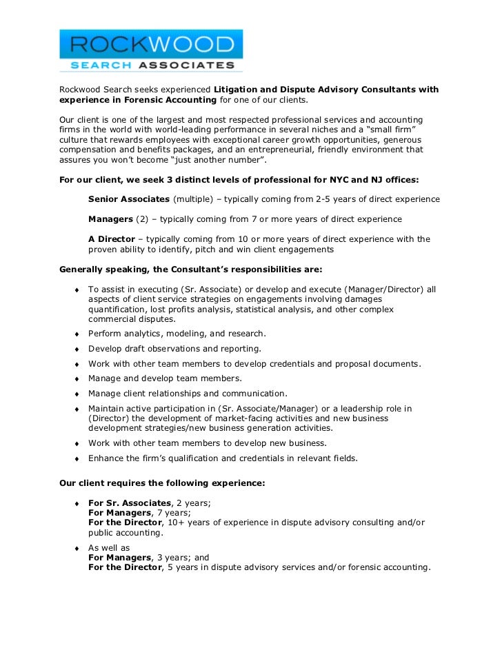 litigation and forensic accounting