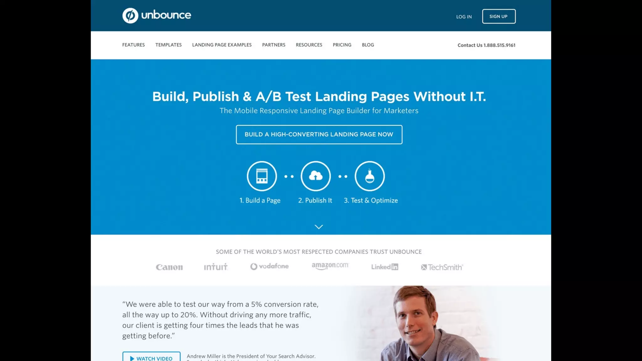 vsMy Your
12.76% 8.85%
-45%
data from analyzing
call to action copy
from 20,000 unbounce
customer landing pages
 