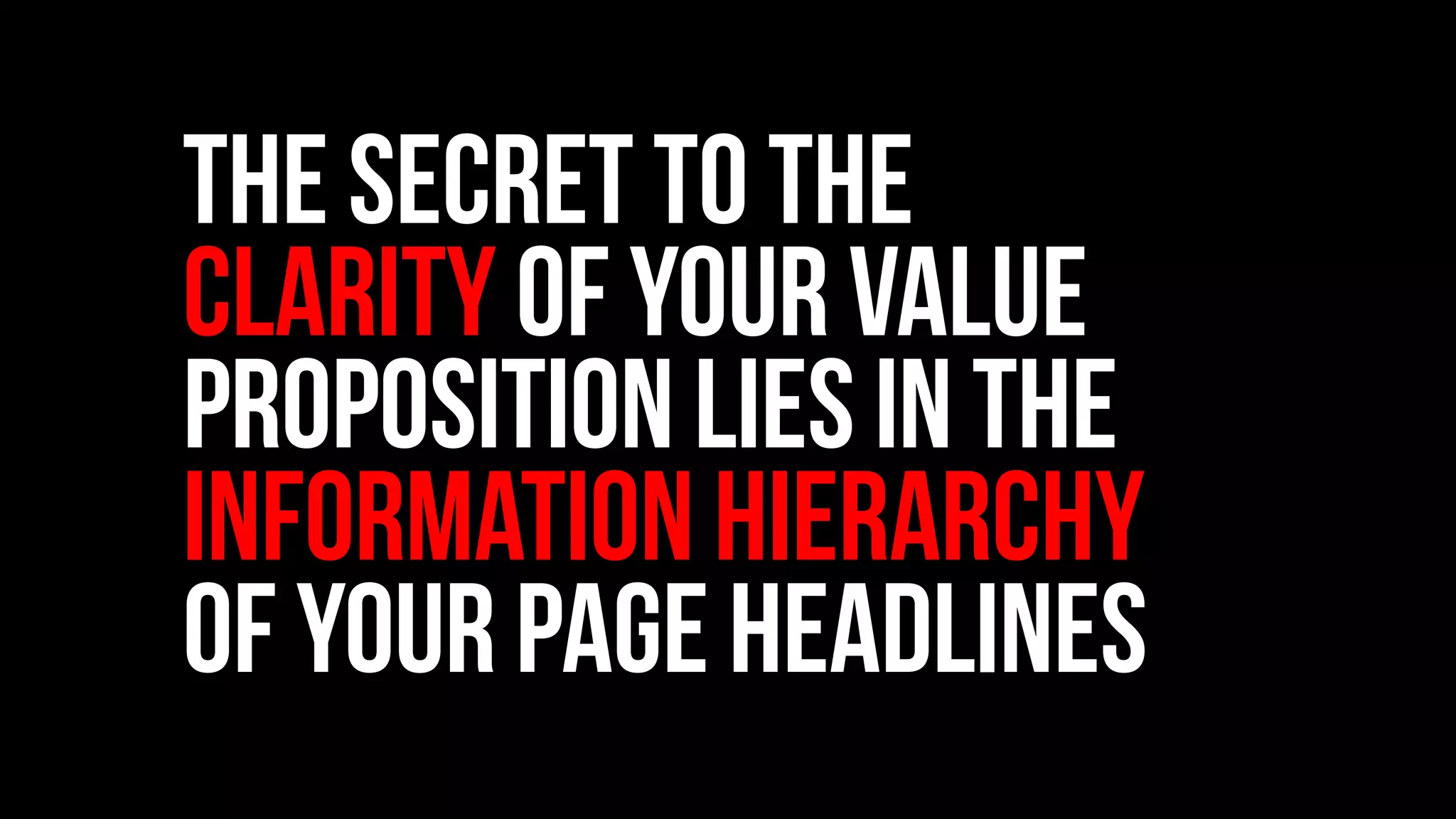 What does your headline and
subhead say about what you do?
Find out with a 5-second test
 