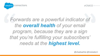 Whereas most forwards raise
awareness and help convince
others to convert, the forwards
of this triggered transactional
email from Glo primarily
helped the forwarder convert.
 