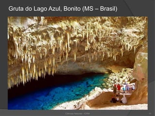 Gruta do Lago Azul, Bonito (MS – Brasil)
Ciências Naturais - ICRM 11
 