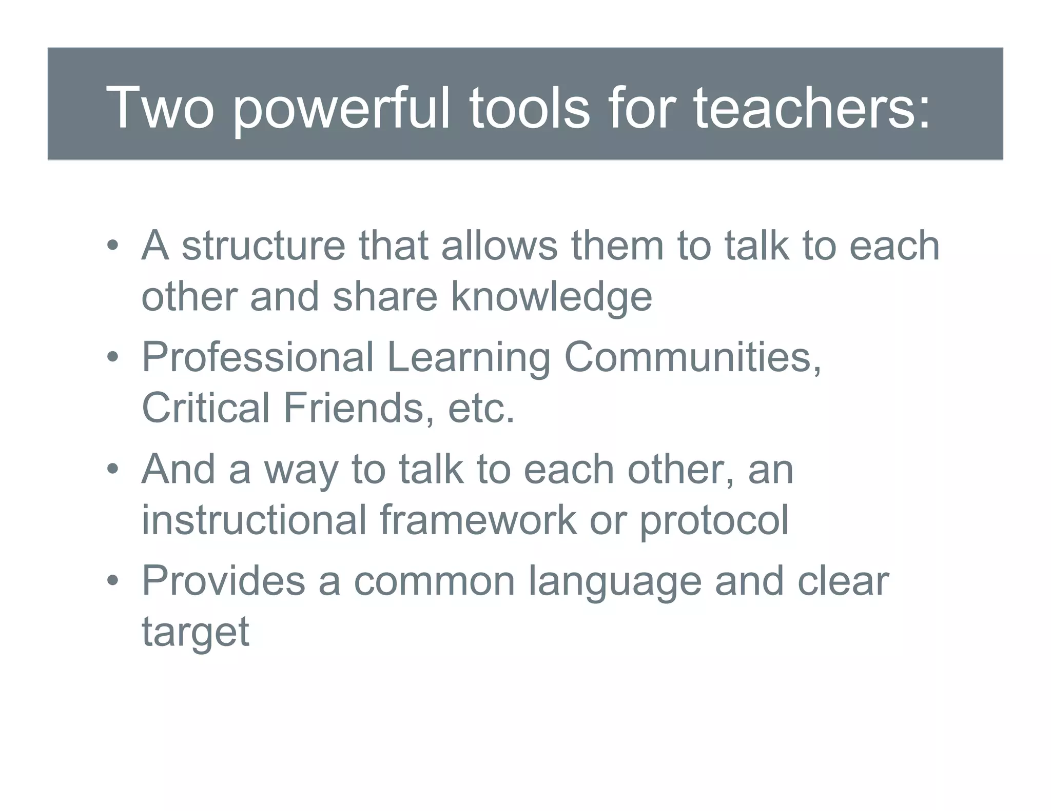 "But What are Your PLC's Talking About?"